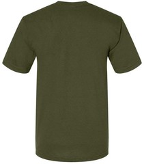 US Military Solid Color T-Shirts 100% Cotton Made in USA Short Sleeve Tees 3PACK