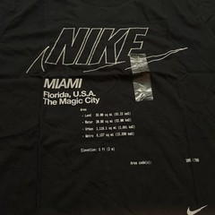 Nike Miami Magic City T-Shirt Standard Fit SZ XL DJ5845-010 Brand New