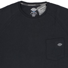 Dickies Men’s Performance Shirt Long Sleeve Pocket Tee Temp Control – Warming