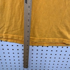 Vintage Stedman T Shirt Men XL Gold 80s Wormhoudt & Kempkes Clothiers Pella Iowa