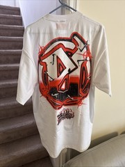 Evil Vice White Red 2X-Large T-shirt Brand New Red Tag
