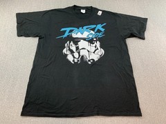 Starwars ” Darkside” StormTrooper T-shirt Mens XL Black Big Front Graphic