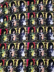 Vintage Michiko Koshino Pop Art Portrait All Over Print Long Sleeve Shirt Mens M