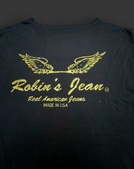 Robins Jeans Blue and Gold Shirt Size 5xl $229 Retail Foil