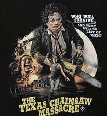 Fright Rags Leatherface The Texas Chainsaw Massacre Shirt L Large OOP