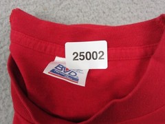 Vintage BVD Shirt Adult Extra Large XL Red Blank Casual Made in USA Mens