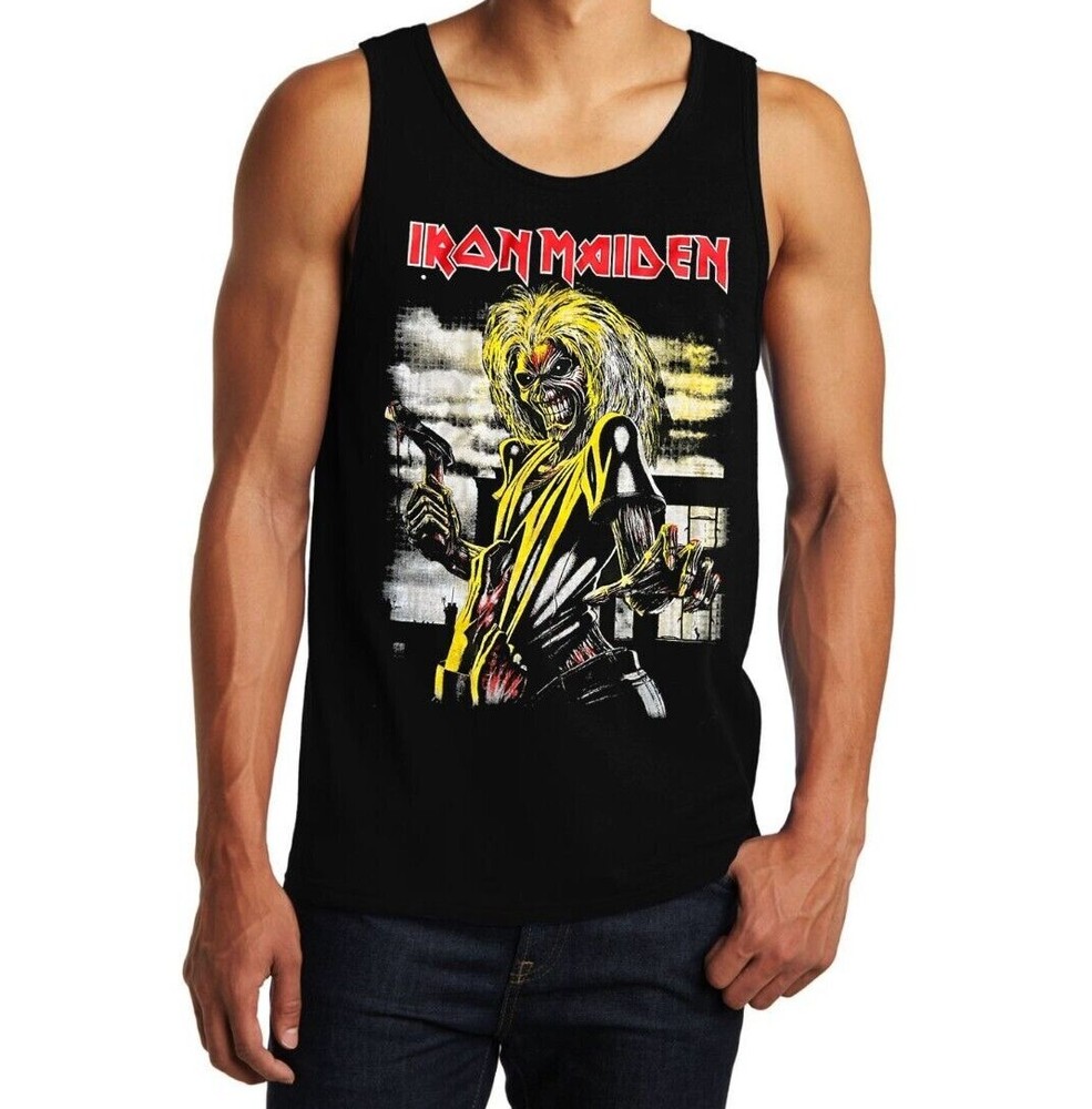 Iron Maiden Heavy Metal Band Men’s Tank Top