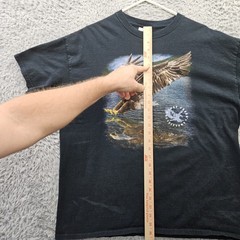 Eagle T Shirt Vintage Y2K men XL Lost Creek Outfitters Heavy Cotton *Mark