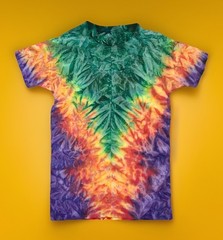 *New* 2XL – Sm Handmade Tie Dye, Spear Emerald, Crew or V-Neck, 30 Yrs Exp!