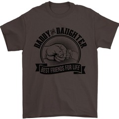 Daddy & Daughter Best Friends Fathers Day Mens T-Shirt 100% Cotton