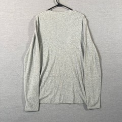NN07 No Nationality Shirt Mens Large Gray Kurt Thermal Crew Neck Soft