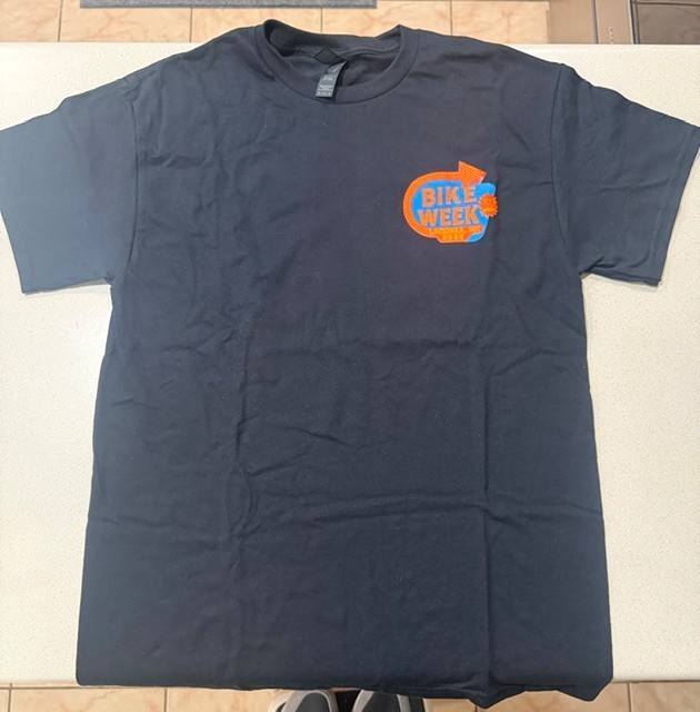 Men’s Size XL Black T-Shirt Laconia, NH 2026 Motorcycle Week Bike Week