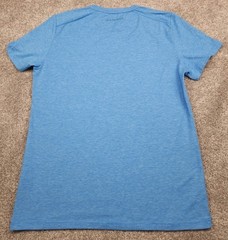 Mammut T Shirt Mens Medium Blue Stretch Lightweight Breathable Outdoor Logo