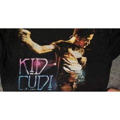 Y2K Kid Cudi Man On The Moon Live Concert Tee Faded Skater Hip Hop Mens Small