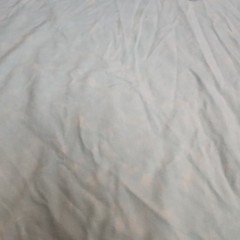 VRST Mens Essential Short Sleeve Pocket Tee: Sz Large, Lt Blue & White Tie-Dye