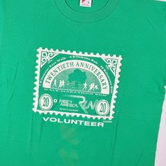 Vintage 90s Dexter Ann Arbor 5K Run Michigan Graphic Tee Size Large