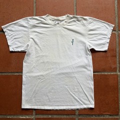 Vintage Tiger Woods Golf Nike Tour T-Shirt Size Medium White 90s