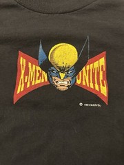 Vintage 1993 X-Men Wolverine Mutants Unite Marvel Comics Tee Shirt – Men’s Large