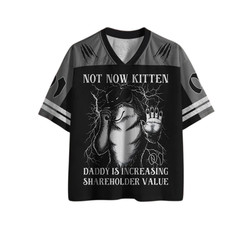 Not Now Kitten Mesh Jersey