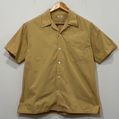 Phigvel Open Collar Box Wide Work Shirt Size M – Solid Color