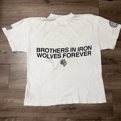 Darc Sport / Brothers in Iron Wolves Forever / White Tee Men’s M 645/1000