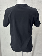 John Richmond T-Shirt Black Medium Spell Out Cotton Sustainable