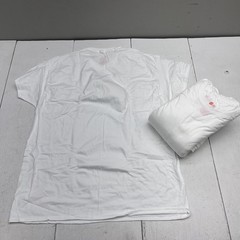 Hanes Shirt Mens XL White Tagless Cotton Crewneck Tee 7 Pack Ultimate Basic