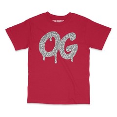 O.G. Men’s Black T Shirt Urban Sneaker Match Hip Hop Graffiti Drip Graphic Tee