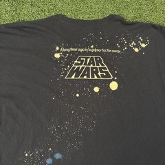 Star Wars Episode 4 Short Sleeve T Shirt Size 2XL Blue All Over Print AOP
