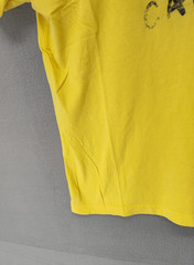 J Crew Shirt Mens Medium Yellow Golfo Di Napoli Capri Graphic Short Sleeve Tee
