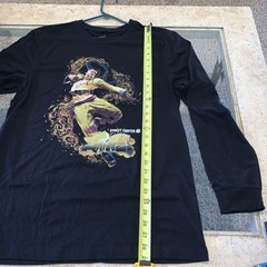 Street Fighter Long Sleeve Shirt Video Game Gamer Capcom XL NWT New Character