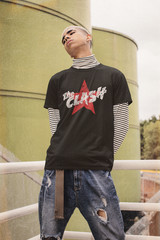 The Clash T-Shirt, Size S-2XL, Punk Shirt, Rockabilly, Vintage Shirts,Streetwear