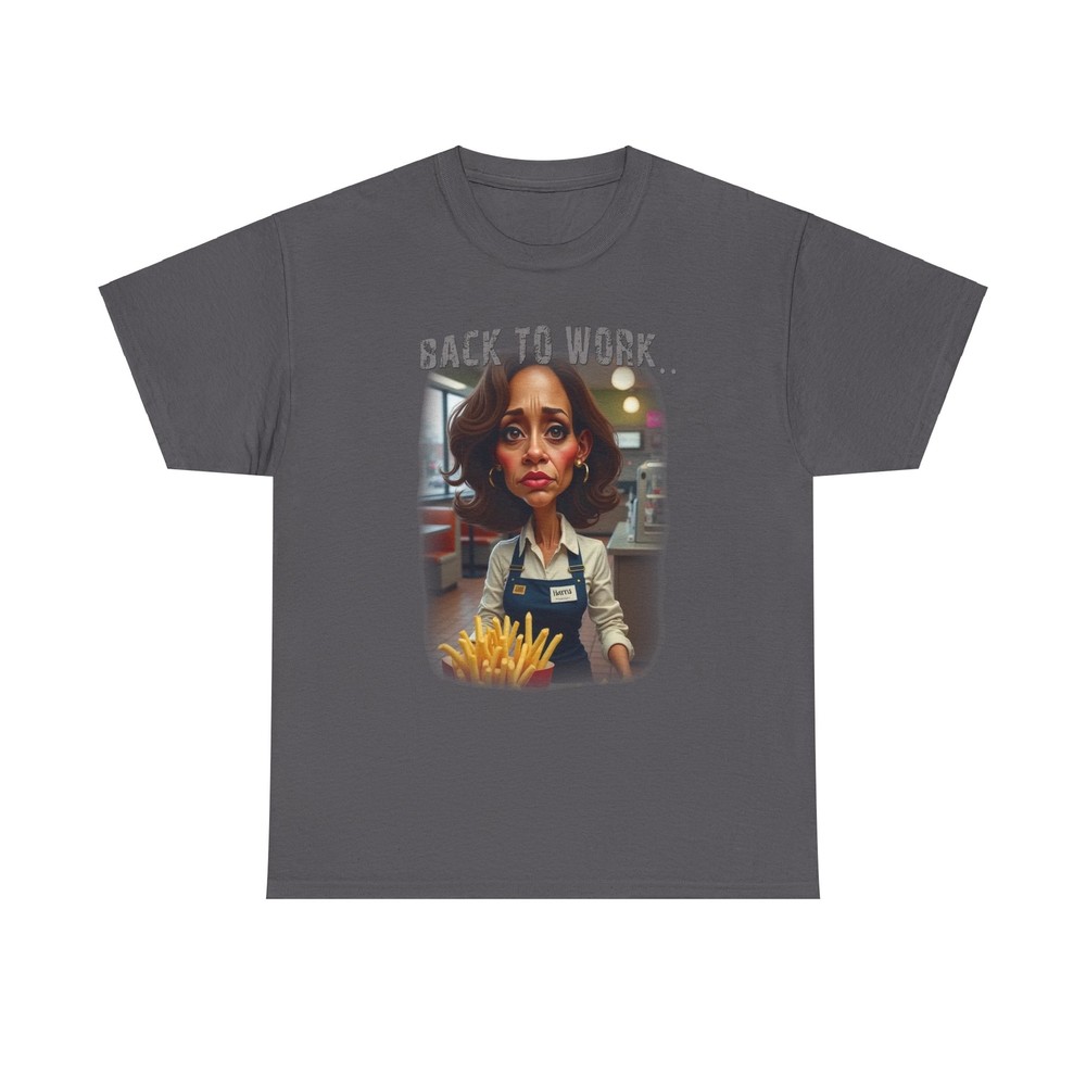 Funny Kamala Harris French Fries Tee, Political Graphic Shirt, Unisex Tee Gift,