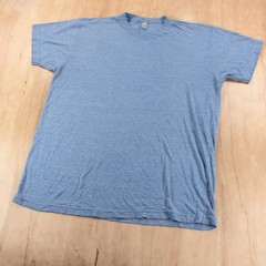 AMERICAN APPAREL 50/25/25 The Track Shirt blank t-shirt XL vtg y2k indie sleaze