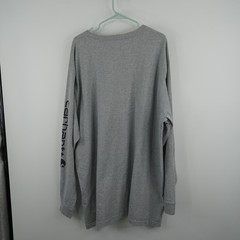 Carhartt Long Sleeve T-Shirt Mens 3XL Tall Gray Graphic Original Fit K231