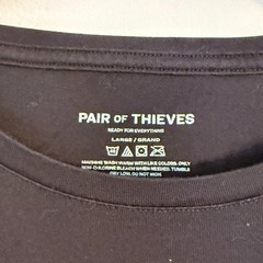 Pair of Thieves Black Short Sleeve T-shirt