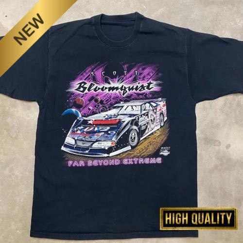 Vintage 1999 Scott Bloomquist Super Dirt Late Model T-Shirt Late Model T-Shirt