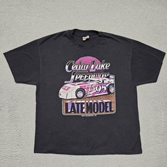 Cedar Lake Speedway Race track Wisconsin USA Shirt XL T-shirt VTG Single Stitch