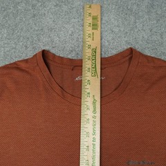 Eddie Bauer T-Shirt Men’s Rust TXL Cotton Polyester Rayon Crew Neck