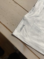 Mens Boody Tank Top Shirt Organic Eco Bamboo White Size Small Workout Exercise