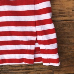 Vintage 90s St. Johns Bay Waldo Single Stitch Pocket T Shirt L USA Ringer Skater