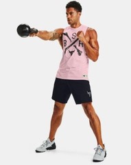UNDER ARMOUR PROJECT ROCK BSR BLOOD SWEAT RESPECT DWAYNE JOHNSON TANK TOP sz XXL