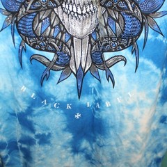 AFFLICTION Black Label Roadhouse T-Shirt Bright Royal XL Y2K Grunge Goth Fashion