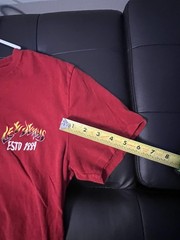Lee Jeans Cowboy Skeleton Guitar T-Shirt Medium ESTD 1889 Mens Y2K Graphic Tee