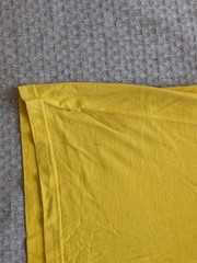 Nike Kobe Bryant Shirt Mens Large Yellow Graphic Tee Basketball Swoosh Athletic