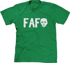 FAFO Michael Funny Halloween October Costume Party Fall Horror Movie Mens Tee