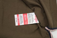 Wrangler Men’s Brown 2XL Pocket Tee Cotton Crew Neck Medium Weight
