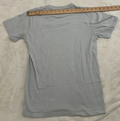 Quiksilver T Shirt Mens Small Gray Blue Logo Graphic Tee Short Sleeve Surf Tee S