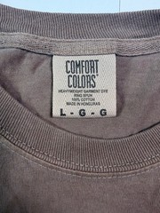Comfort Colors Mens L Brown Life Behind Bars Cycling Graphic Long Sleeve Shirt