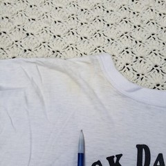 Vtg Harley Davidson Jack Daniels Dubai UAE Graphic Motorcycle T Shirt White